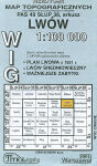 Lwów. Reprint mapy WIG 1:100 000