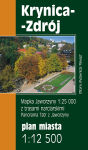 Krynica. Plan miasta w skali 1:12 500
